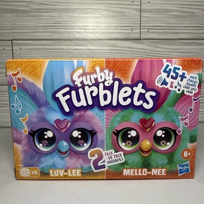Furby Furblets Mini Friends  Luv Lee & Mello Nee  Interactive Toy, 45+ Sounds!