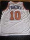 WALT FRAZIER HAND SIGNED AUTOGRAPH BASKETBALL JERSEY NEW YORK KNICKS HOF COA 5