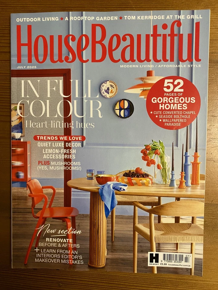 3 House Beautiful Magazines from July 25 to September 25 in good clean condition - Image 2 of 4