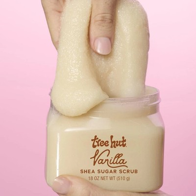 Tree Hut Vanille Shea Zucker Peeling & feuchtigkeitsspendendes Körperpeeling, 18 Oz.