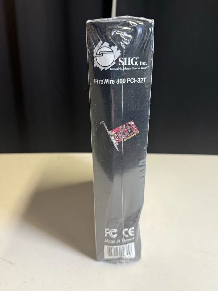 New SIIG Firewire 800 PCI-32T Host Adapter NN-830112 Vintage Windows 2005 - Image 2 of 4