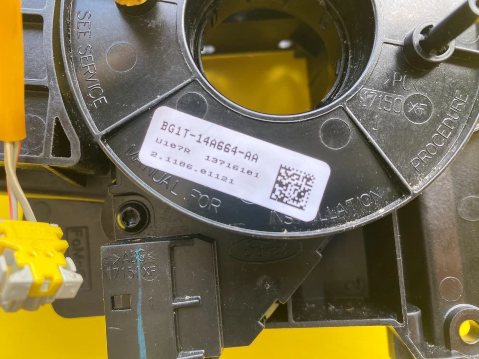 2009-2012 FORD FLEX STEERING WHEEL CLOCK SPRING SPIRAL CABLE OEM BG1T-14A664-AA - Image 2 of 4