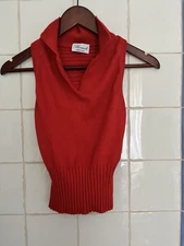 Vintage Blumarine red top