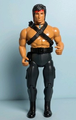 VTG 1985 Rambo First Blood WITH BELT Action Figure Coleco Sylvester Stallone