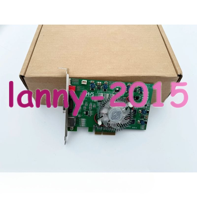1PC used HYVISION system capture card PCIe-DPT01 REV.C  #YY