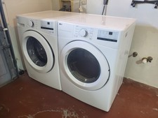 LG washer and dryer set WM3400CW DLE3400W 27