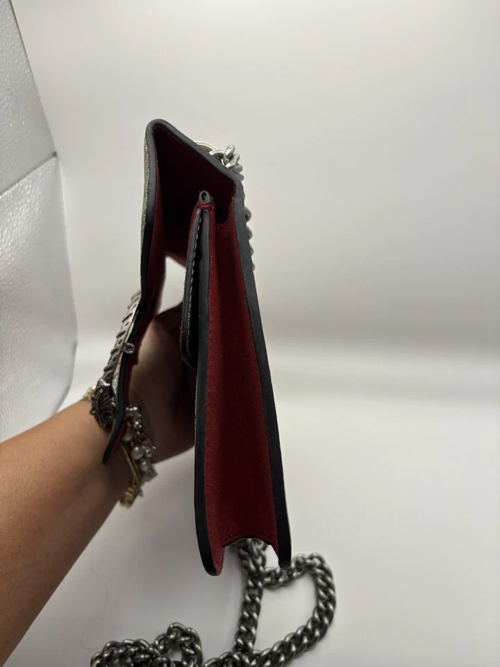 Bolso mini cadena cuero gucci dionisio Bloom Foto 4 de 4