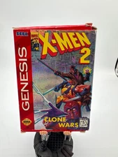 X-Men 2: Clone Wars (Sega Genesis) Tested & Working - Complete