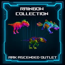 Rainbow Collection- Ark Survival Ascended-Dino-New- ASA PVE Xbox/PC/PS5-Official