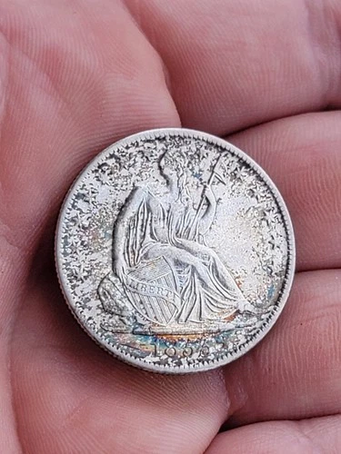 1855-O Seated Liberty Half Dollar
