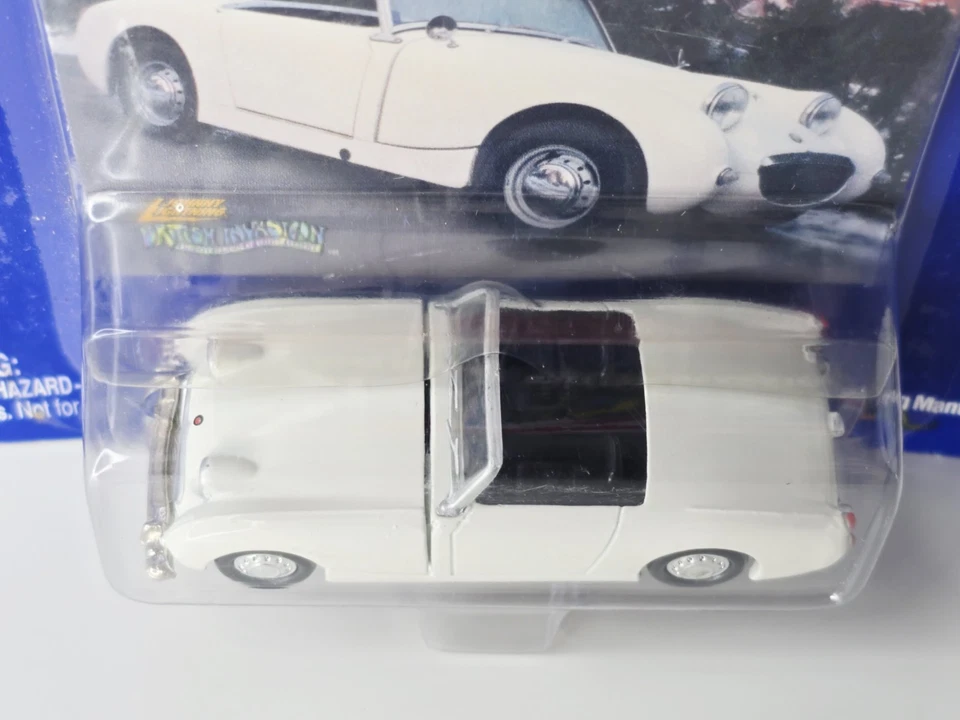 Johnny Lightning - British Invasion - 1959 Austin Healey Sprite White - 1:64 - Image 4 of 4