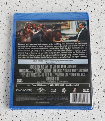 The Sting II (Blu-ray, 1983) New Sealed Jackie Gleason OOP