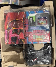 Nintendo Virtual Boy Console -OG- In Box W/ AC Adapter Accessory & Mario Tennis