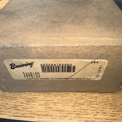 NEW Browning 24HB100 Bushing Bore Timing Belt Pulley 24 Tooth