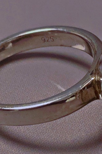 Toller Silberring Topas Ring silver T52 Ring Silber massiv - Bild 5 von 5