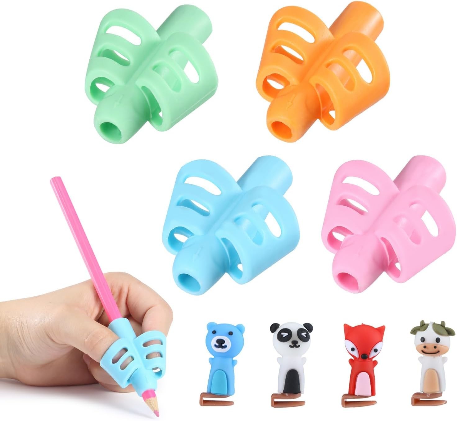 Grips For Kids Handwriting 8 Or 20 Pcs 8 Or 20 Piece Set Multicolor