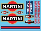 Martini Racing stickers set Martini racing team decals graphics decals Laminated