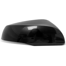 Right Passenger Side Mirror Cover Cap Smooth Black for Toyota Tacoma 2016-2023