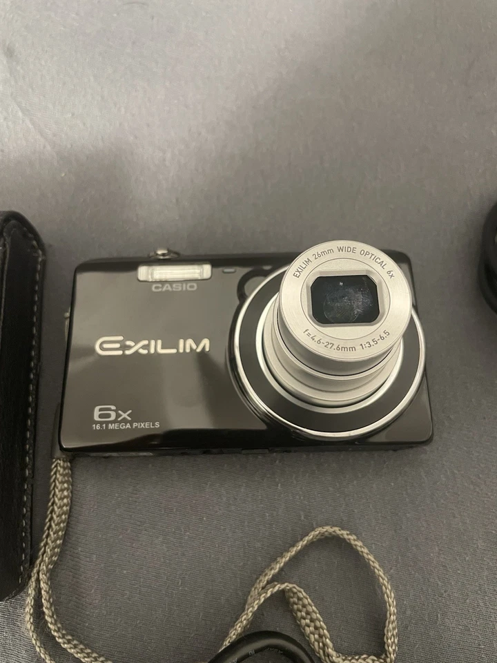 Casio Exilim EX-ZS20 Digitalkamera Kamera Schwarz Funktioniert - Bild 3 von 4