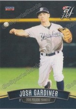 2016 Pulaski Yankees Josh Gardiner RC Rookie NY