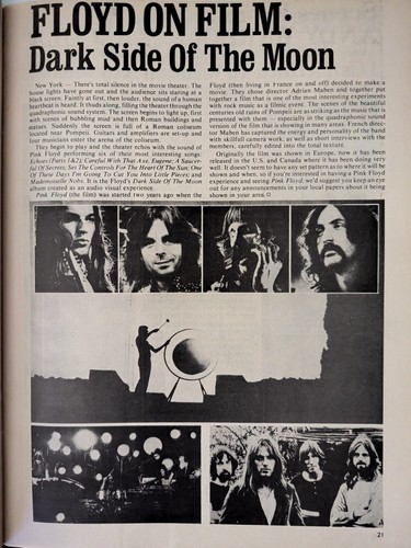 HIT PARADER Magazine March 1975 John Lennon, Led Zeppelin, Pink Floyd, Alice, - Picture 10 of 14