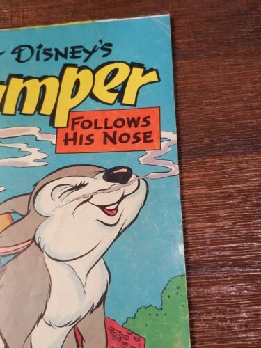 Walt Disney's Thimper Follows His Nose Issue 243 DELL 1949 Very Nice - Picture 19 of 24