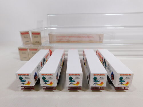 CZ56-0,5# 5x Wiking H0 1:87 29 542 Sattelzug/SZ MB/Mercedes 1626 Sitag NEUW+OVP - Bild 5 von 5