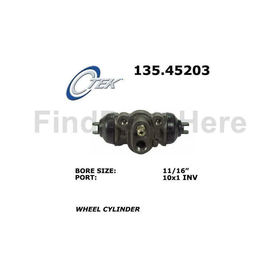 Juego de 2 cilindros de rueda de freno de tambor trasero C-Tek para Ford Escort 1991 2003 Foto 3 de 3