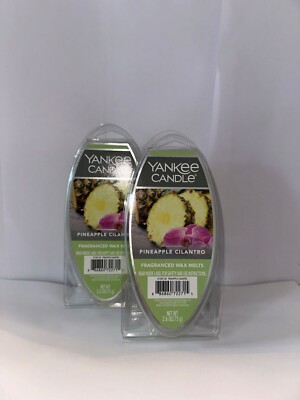 2x 6 (12 Würfel) Yankee Candle Wax Melts Tarts 75g - 6 Würfel - Ananas Koriander