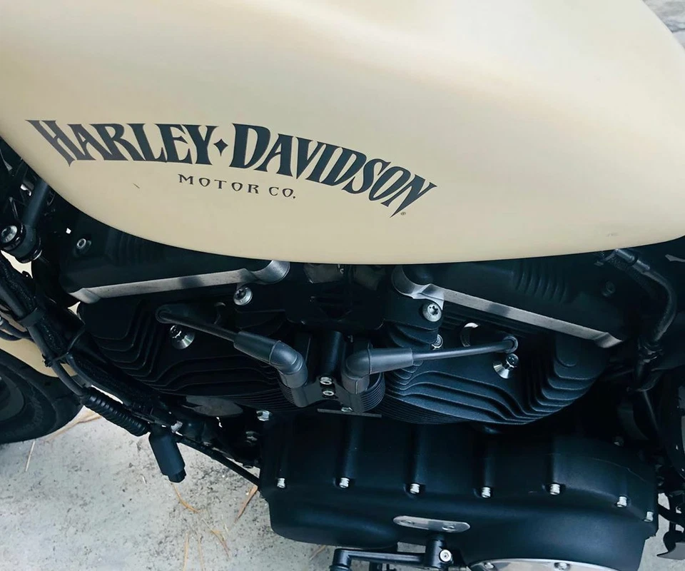 Soporte de reubicación de bobina y encendido Harley Davidson Sportster 07-20 (sin cables) Foto 3 de 4