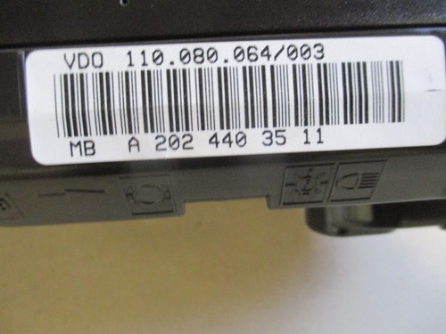 Mercedes C-Klasse W202 MOPF Diesel Kombiinstrument Tacho 220km/h NEU original - Picture 12 of 15