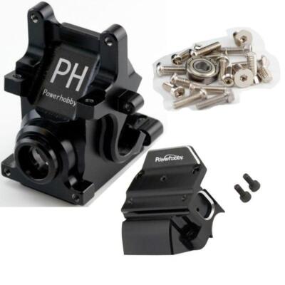 Powerhobby Aluminum Gearbox Case + Bulkhead Cover COMBO : Arrma Senton 6S