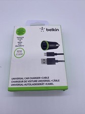 Belkin Universal Car Charger  Cable 10W/2.1 AMP/Micro USB Cable - O