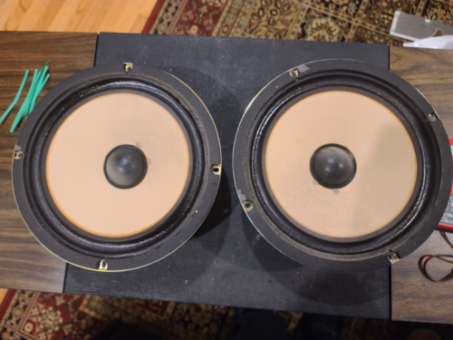 Vintage AKAI SW-T50 Pair of 10” Woofers Japan - Picture 1 of 4