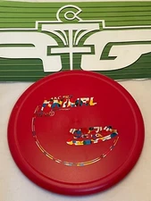 FLY GREEN DISC GOLF INNOVA KC PRO ANIMAL PUTTER / APPROACH 175g RED WONDERBREAD