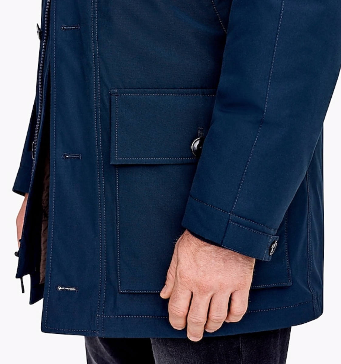 J. Crew Nordic Down Parka w/ Primaloft - Navy - E1315 - XL | eBay