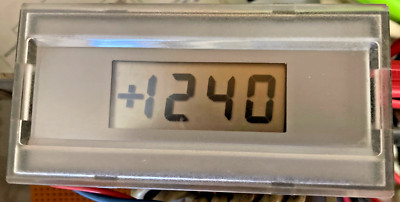 Alte Einbau-Anzeige LCD-Anzeige MP-5200-11 - 3,5-stellig - ASAHI KEIKI JAPAN