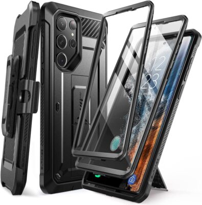 For Samsung Galaxy S23 Ultra 5G, SUPCASE Dual Layer Case Dual Front Frame Cover
