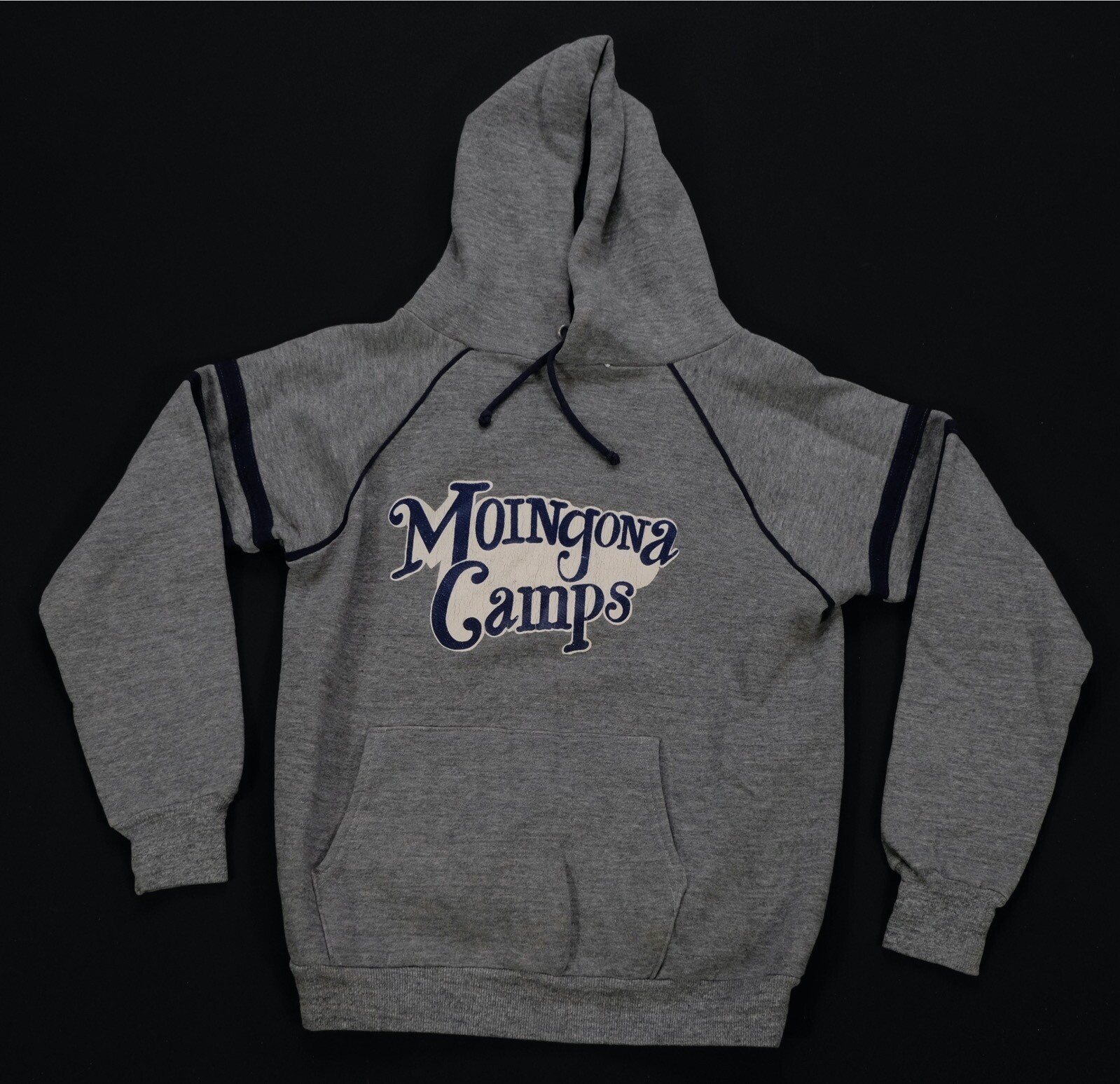 Rare Vintage Moingona Camps Iowa Summer Camp Hoodie S… Gem