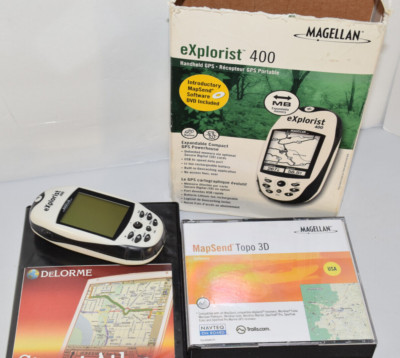 Magellan eXplorist 400 Handheld GPS Receiver (Please Read