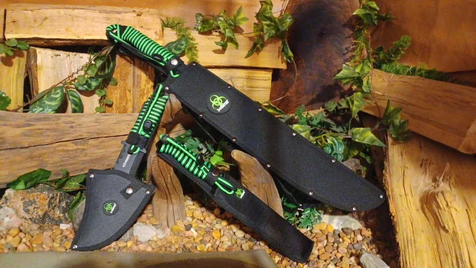 Z Hunter/Machete/Espada/Bowie/Cuchillo/Sierra/Espiga completa/Supervivencia/Combate/Paracord 550 Foto 2 de 4