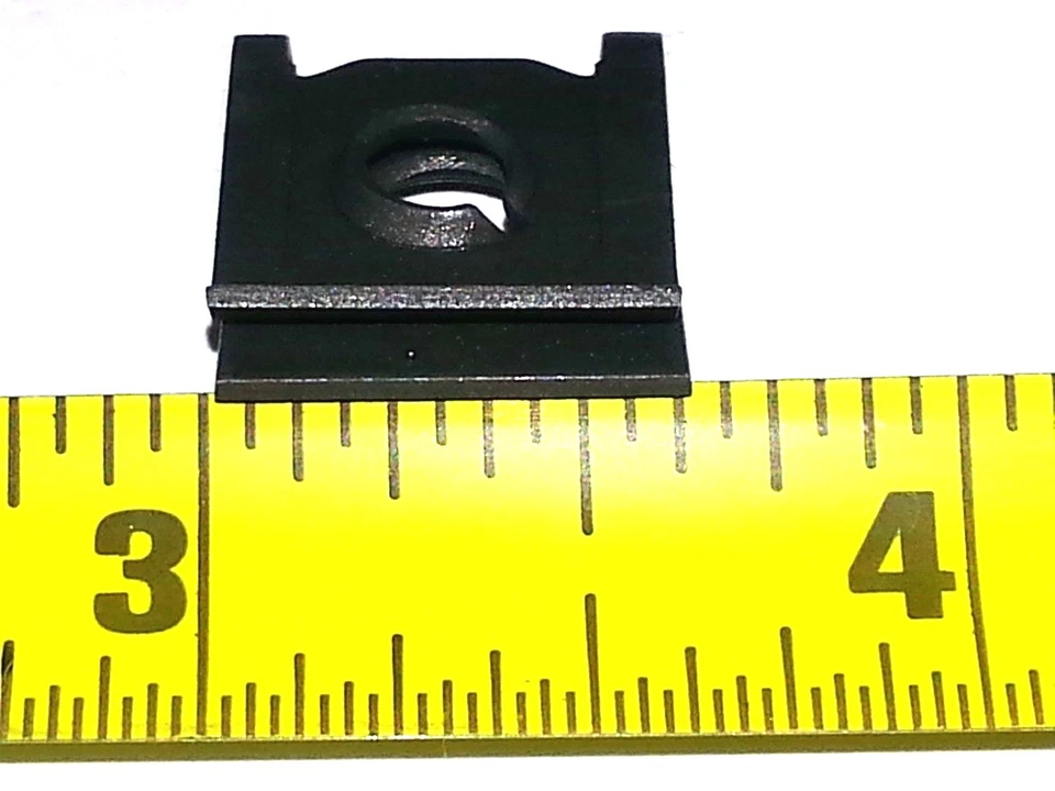 Tablero de rejilla 1/4-14 tornillo perno U clips tuercas en J para Chrysler Dodge Plymouth 10 piezas P Foto 3 de 4