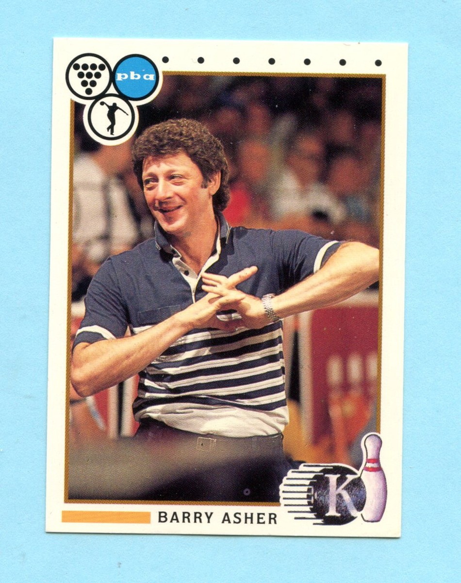 バリーボンズセット 1990 PBA Kingpins Bowling # 7 Barry Asher Box 735 | eBay