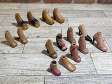 Huge BRATZ Doll Shoes Lot - 15 Singles, Pairs - Feet, Sneakers, Heels