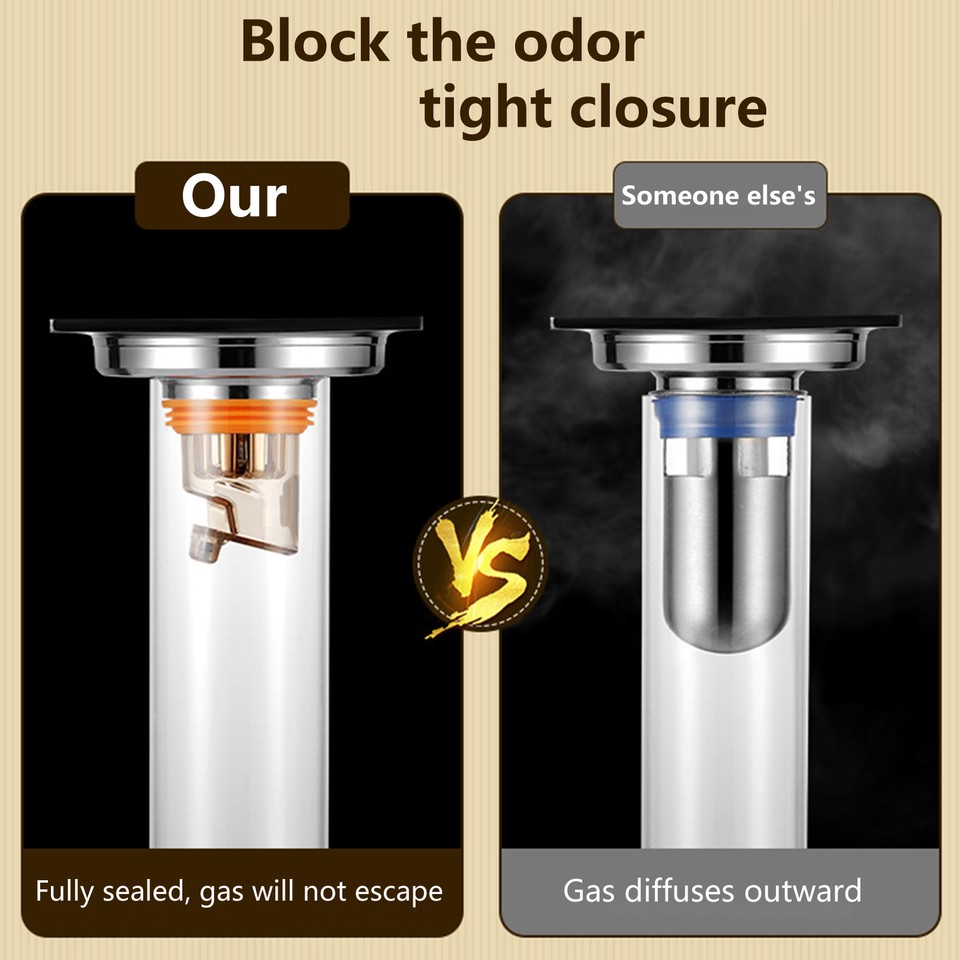 Floor Drain Core Anti Cockroach Antismell Bathroom Toilet Sewer Drain