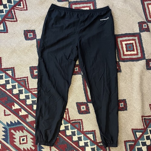 Vintage 90s Converse Pants Mens XL Black Nylon - Picture 7 of 12