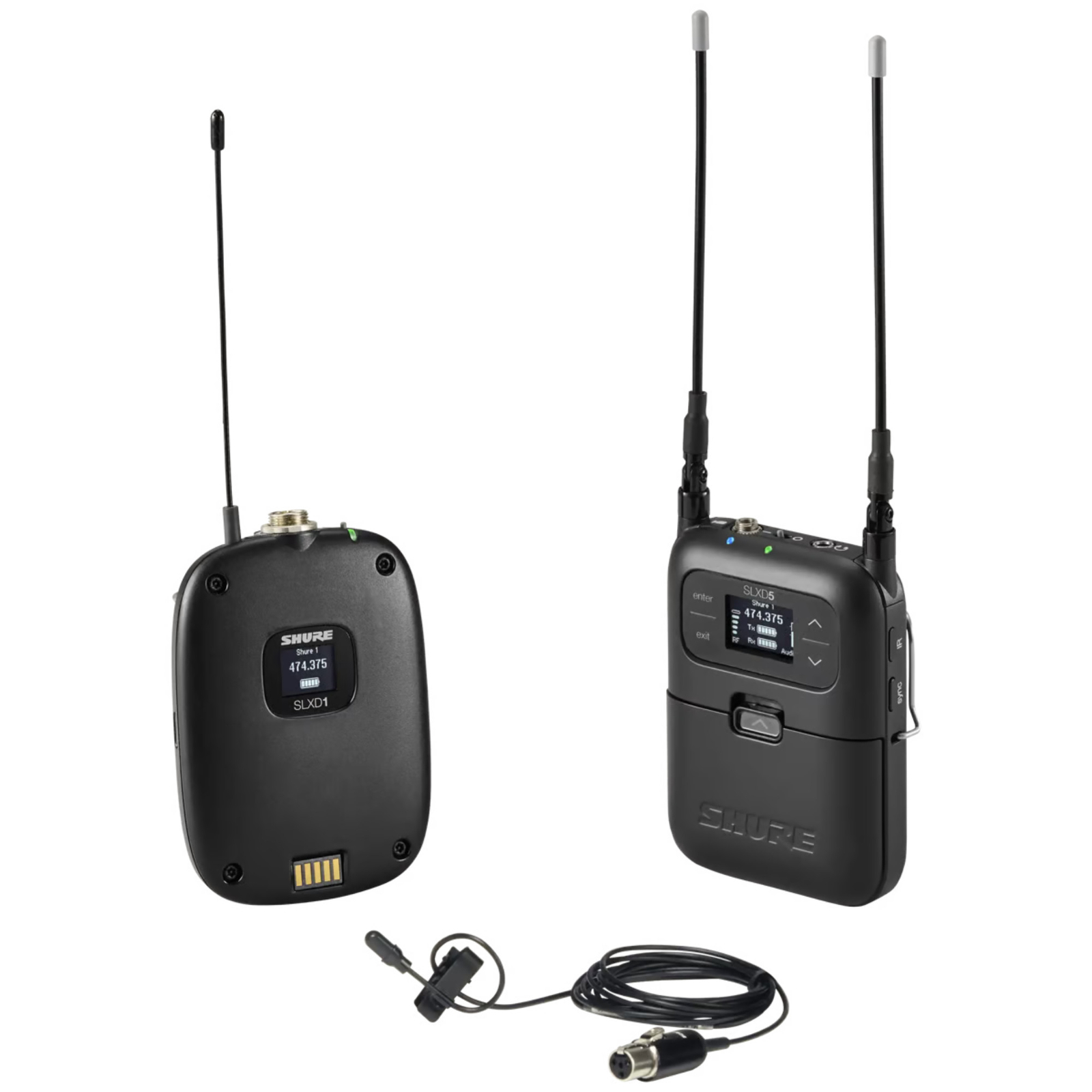Беспроводная микрофонная система Shure SLXD15/DL4B Lavalier, диапазон J52