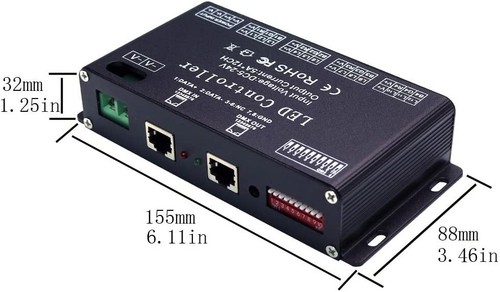DMX 512 LED Decoder Controller RGB Strip Light Dimmer 3/4/12/24/30/36 Channel - Picture 33 of 50
