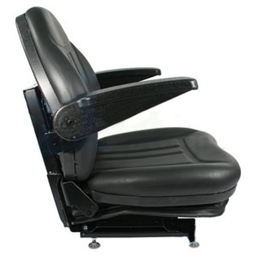 High Back Black Industrial Seat Fits Case/International Harvester Universal Mode - Picture 3 of 12