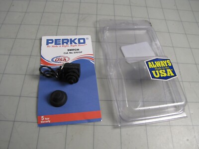 Perko 0701DP Push Button Switch On/Off 10Amps at 12 24 32V NEW